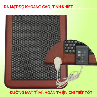 Thảm Đá Nhiệt Nóng massage Carefit kt 80x190 giảm đau nhức cơ thể hiệu quả