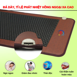 Thảm Đá Nhiệt Nóng massage Carefit kt 80x190 giảm đau nhức cơ thể hiệu quả