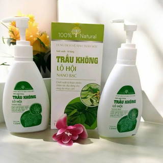 Dung dịch vệ sinh trầu không-Lô hội 150ml