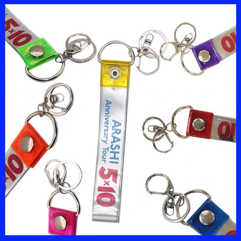 [Sẵn] Ribbon Keychain bọc vòng concert (bọc vé concert dạng vòng tay ...