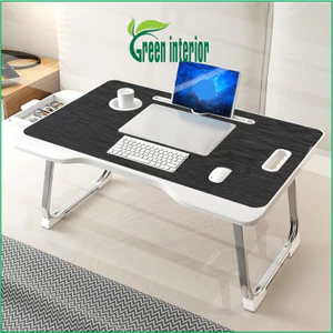 Bàn gấp gọn thông minh có khe cắm ipad điện thoại Greeninterior