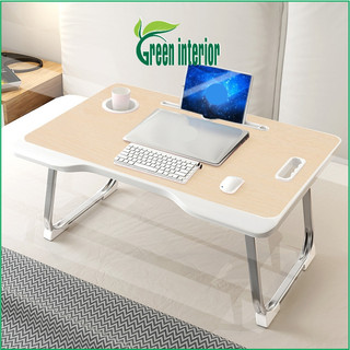 Bàn gấp gọn thông minh có khe cắm ipad điện thoại Greeninterior