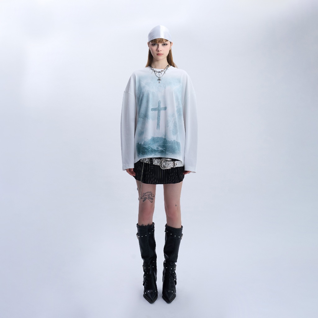 Ảnh HADES Redemption Longsleeve - HADES Brand chính hãng Áo dài tay cotton unisex 4