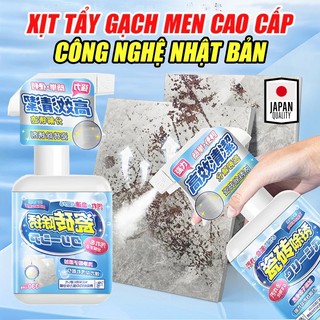 Xịt tẩy rửa gạch men 330ml siêu mạnh tẩy rỉ sét ố vàng, vết bẩn cứng đầu, công nghệ Nhật Bản