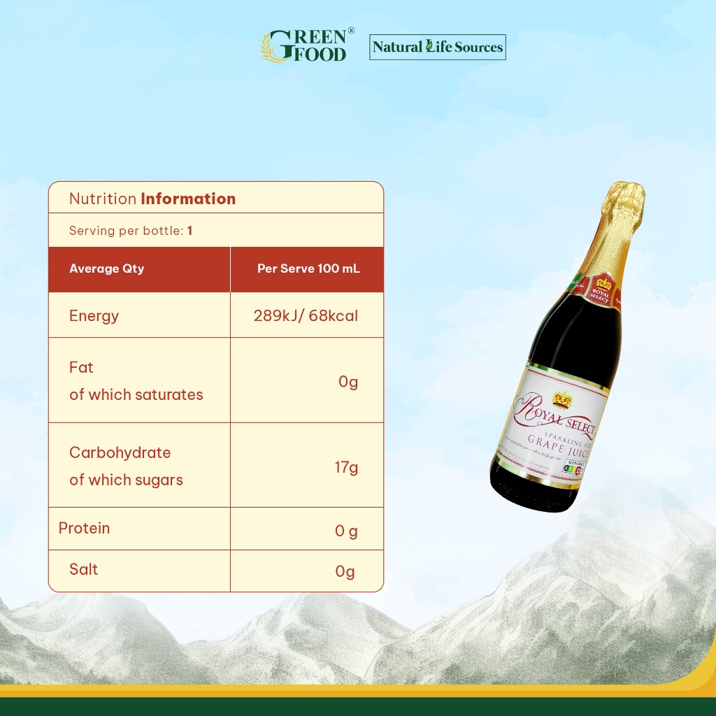 Ảnh Nước ép nho đỏ Royal Select - 750 ml 3