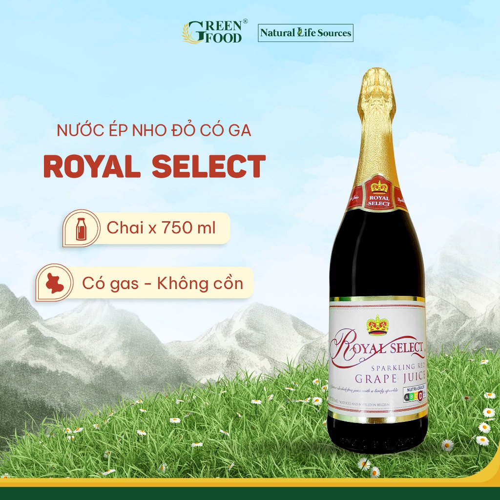 Ảnh Nước ép nho đỏ Royal Select - 750 ml 1
