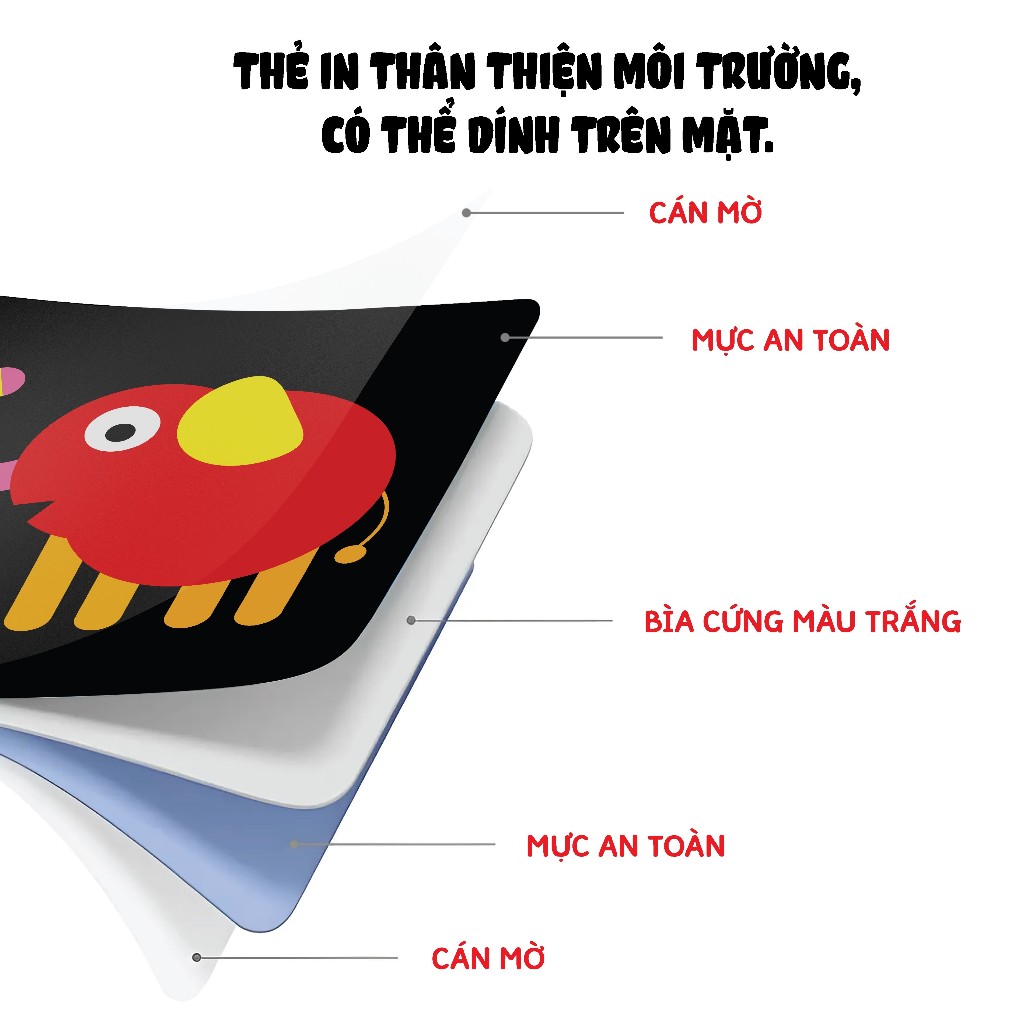 Sách - Bộ Thẻ Siêu Kích Thích Thị Giác Cho Trẻ Sơ Sinh - Giúp Bé Phát Triển Toàn Diện