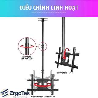 Giá Treo Tivi Thả Trần E555 32 - 70 Inch - Khung Treo Tivi Ngược Trần [ Rẻ Hơn NB T560 ]