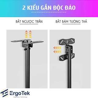 Giá Treo Tivi Thả Trần E555 32 - 70 Inch - Khung Treo Tivi Ngược Trần [ Rẻ Hơn NB T560 ]