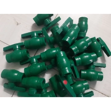 Van khóa máy nước nóng Phụ kiện Nước Nóng PPR phi 25 (Van khóa bi nhựa, ống 25, nước nóng, ppr) - chịu nhiệt