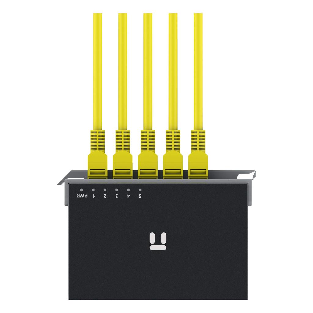 Bộ chia mạng Netis 5 cổng ST105D 100Mb, ST105GD Gigabit | 8 cổng ST108D  100Mb, ST108GD Gigabit Thiết kế vỏ kim loại