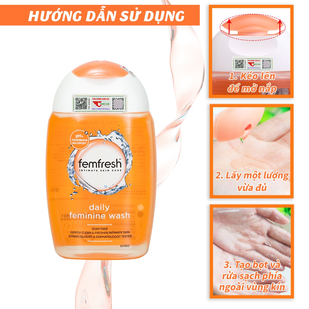 Ảnh Dung Dịch Vệ Sinh Femfresh Daily 150ml + Kem Đánh Răng Capitano 75ml 2