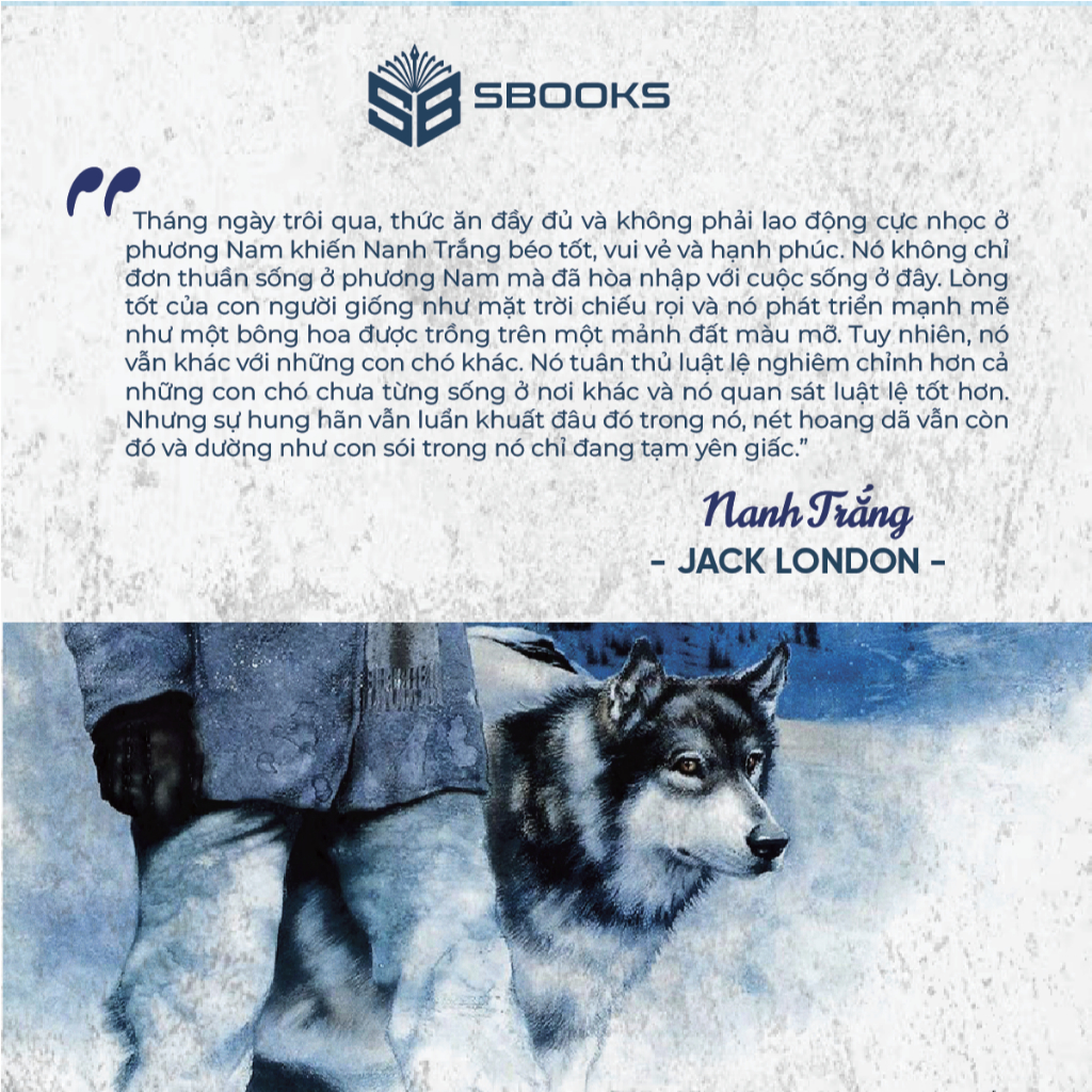 Sách - Nanh Trắng (Jack London) - SBOOKS