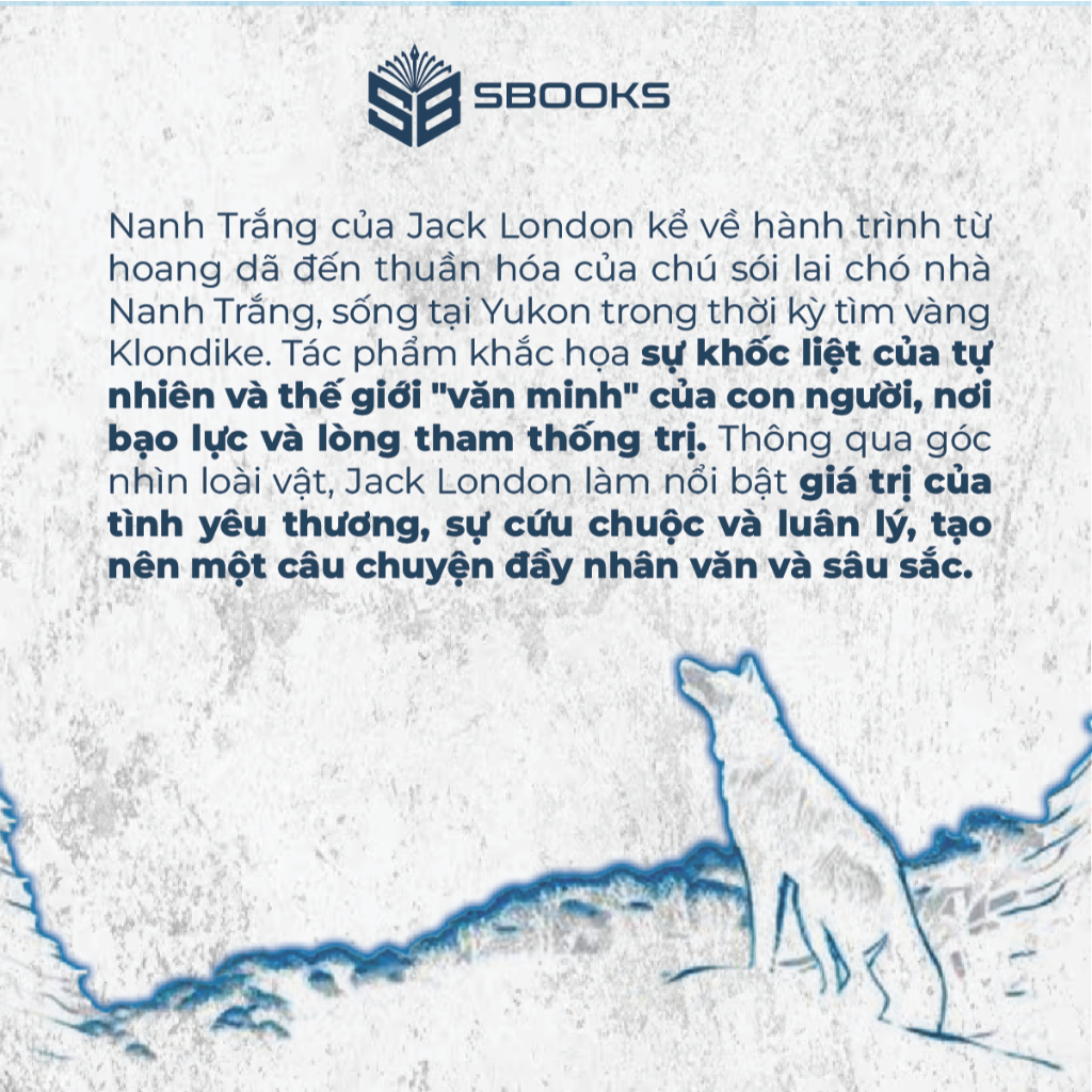 Sách - Nanh Trắng (Jack London) - SBOOKS