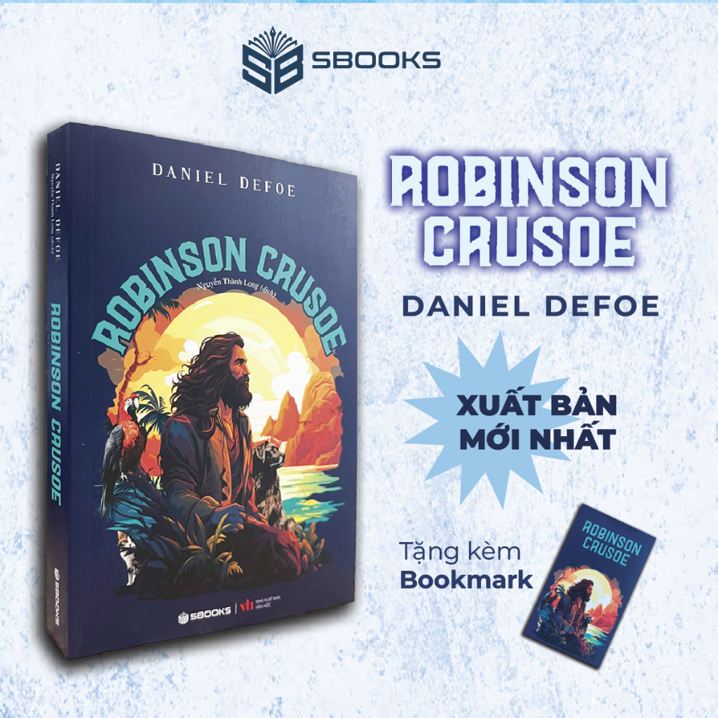 Sách - Robinson Crudoe - SBOOKS - Daniel Defoe