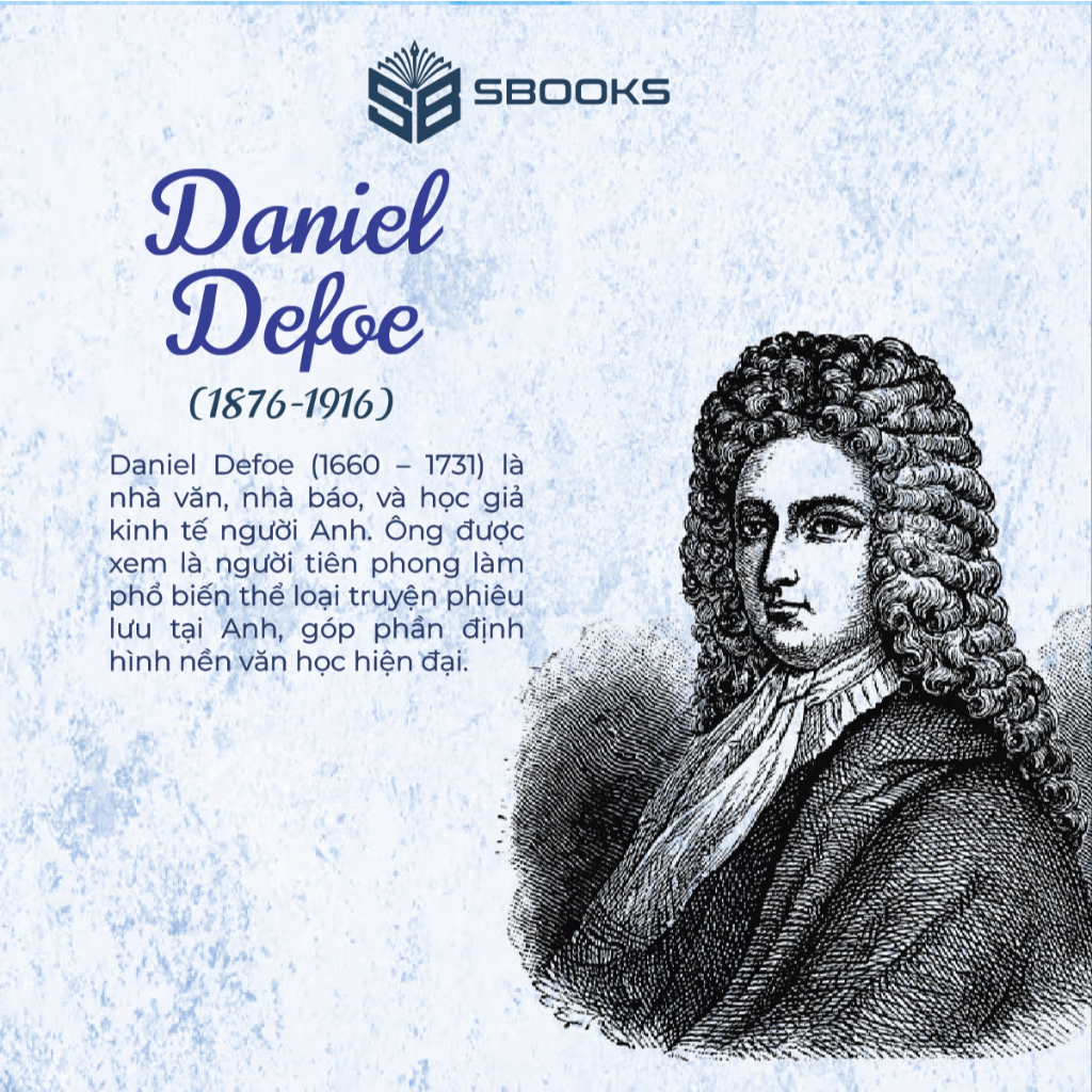 Sách - Robinson Crudoe - SBOOKS - Daniel Defoe