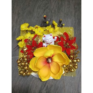 IK Set Trang Trí Tài Lộc Tháp Bánh Nước Ngày Tết D11