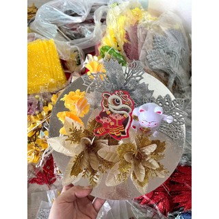 IK Set Trang Trí Tài Lộc Tháp Bánh Nước Ngày Tết D11