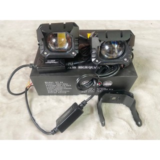 Đèn bi trợ sáng XT20, đèn bi trợ sáng phan trắng cos vàng điện 12v và 24v