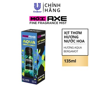 [LIVE] Xịt thơm nước hoa cao cấp AXE 135ml, Fine Fragrance mist lưu hương tinh tế và khử mùi lên tới 72h