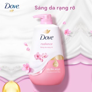 [LIVE] Sữa Tắm Serum Dove Pro-Ceramide Giúp Da Đàn Hồi Và Căng Bóng chai 500g/900g