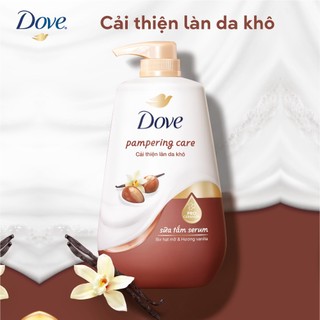 [LIVE] Sữa Tắm Serum Dove Pro-Ceramide Giúp Da Đàn Hồi Và Căng Bóng chai 500g/900g