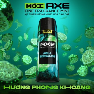 [LIVE] Xịt thơm nước hoa cao cấp AXE 135ml, Fine Fragrance mist lưu hương tinh tế và khử mùi lên tới 72h
