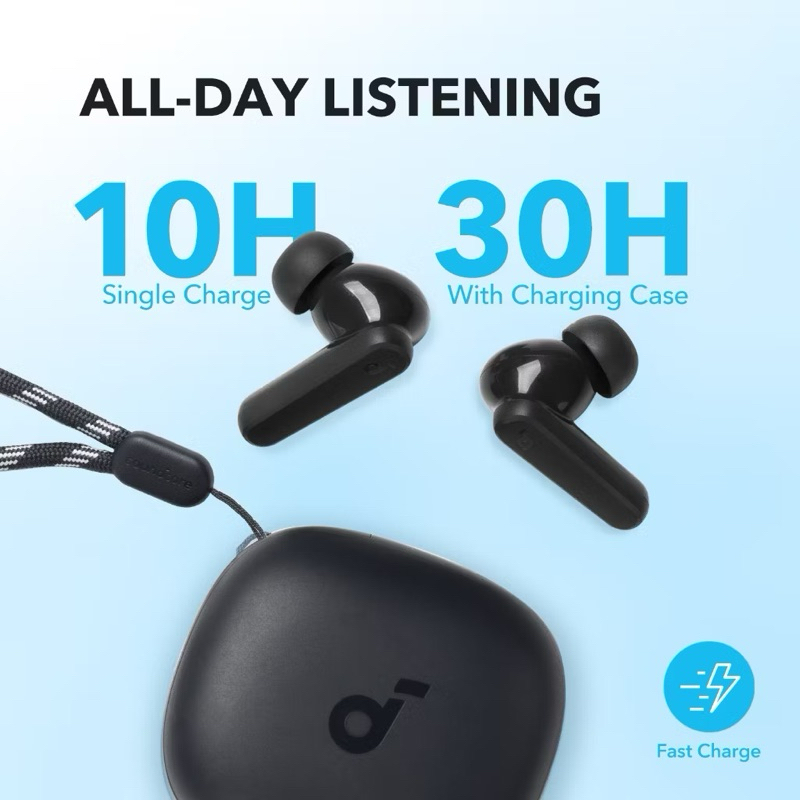 Anker Soundcore R50i - Tai nghe nhét tai không dây truewireless, pin 30 tiếng, IPX5, âm trầm sâu | BigBuy360 - bigbuy360.vn