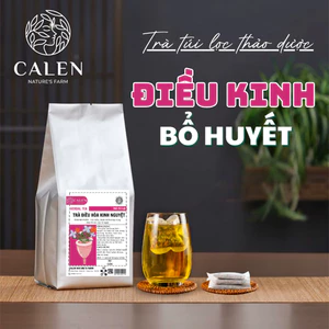 Trà điều hòa kinh nguyệt, trà giảm đau bụng kinh, giúp ổn định kinh nguyệt, cân bằng nội tiết tố nữ Calen Nature's Farm
