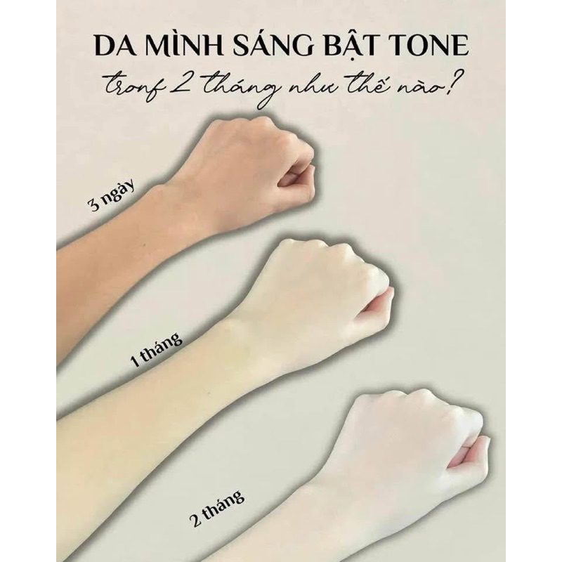 Tắm ủ trắng da cao cấp 100g Body White Milk Luxury giúp dưỡng ẩm làm sáng da mềm mịn bật tông sau khi tắm