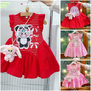 💯XẢ LẺ SIZE💯Đầm váy Baby Three phong cách Hàn Quốc dáng xòe siêu hot cho bé gái Sofia. Đầm thu đông cho bé gái