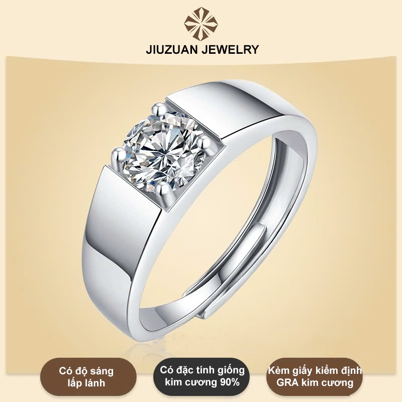 Men's 925 Silver Ring by JIU ZUAN JEWELRY