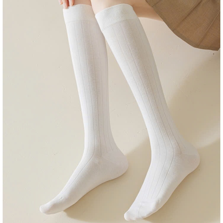 Vớ Tất nữ siêu cao cổ chữ M 4 màu phong cách dễ thương và xinh xắn