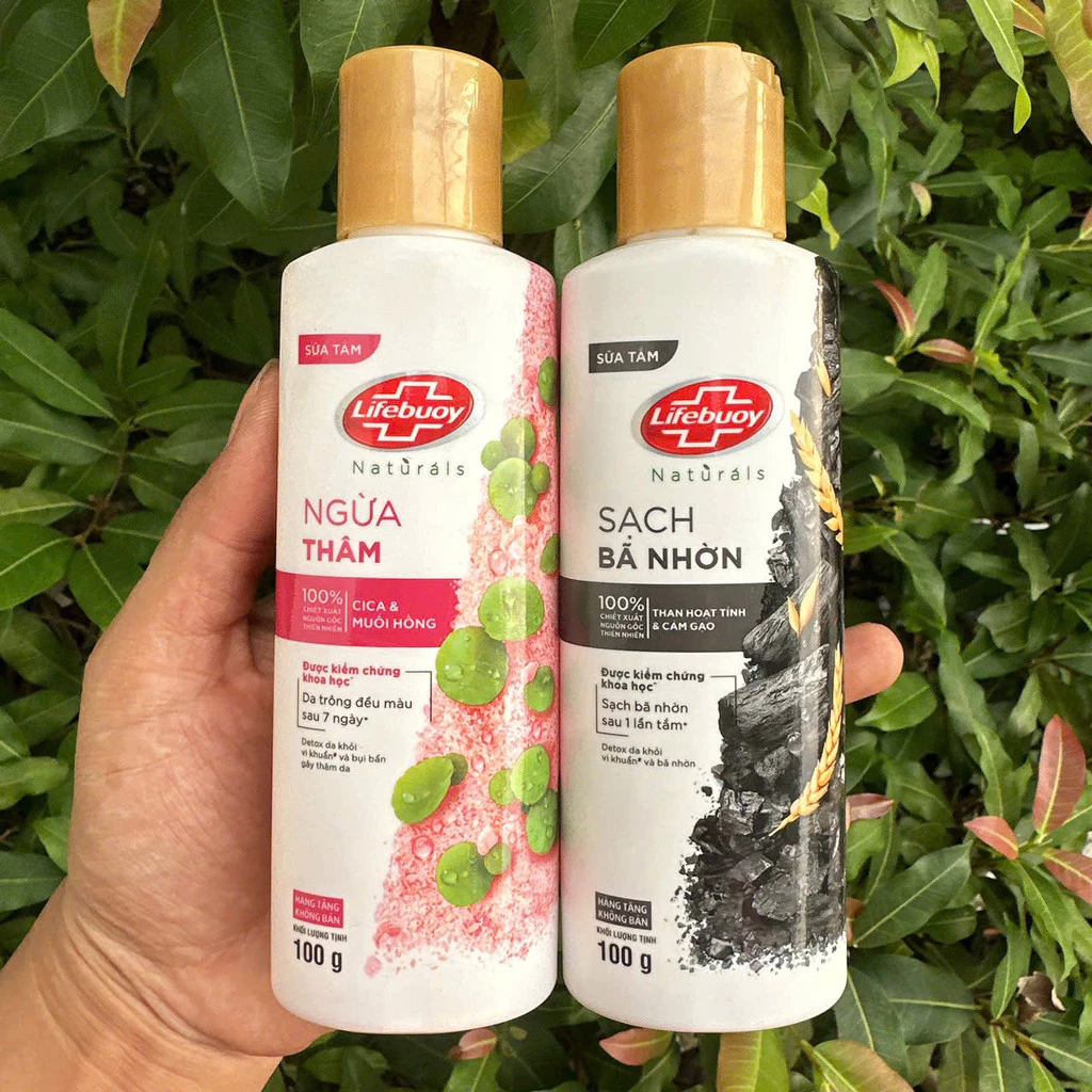 Ảnh Sữa tắm Lifebuoy detox da sạch sâu và giảm mụn chai 100g/200g 2