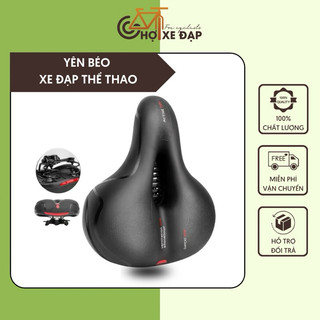 Yên béo xe đạp thể thao phù hợp với nhiều dòng xe đạp giúp luôn thoải mái cho mọi hành trình dài lắp đặt đơn giản