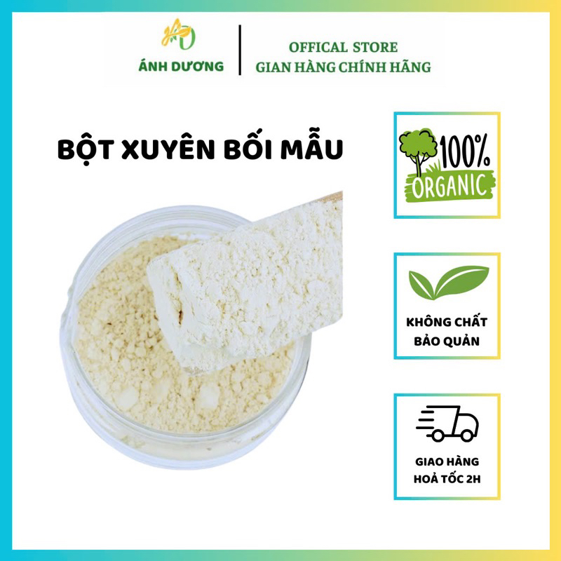 Bột Xuyên Bối Mẫu | Bột Bối Mẫu Tứ Xuyên | Triết Bối Mẫu Hàng Loại 1 Dạng Bột Tiêu Đờm, Giảm Ho