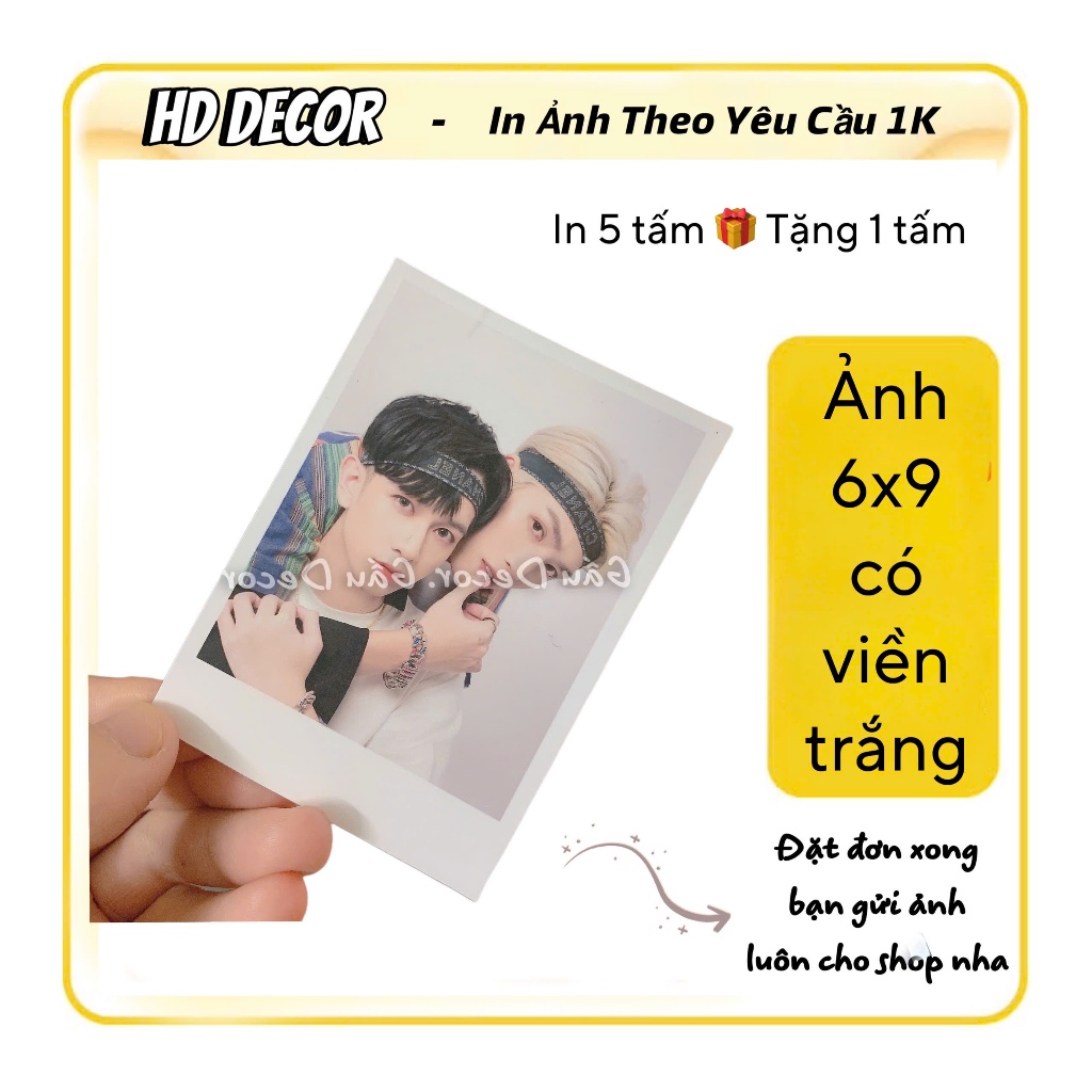 [ĐN] Rửa, in ảnh CÓ VIỀN TRẮNG 6x9 ảnh thật lấy ngay giá rẻ, in ảnh 6x9 theo yêu cầu