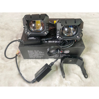 Bóng led bi Xt20, đèn trợ sáng pha trắng cos vàng điện chung 12v, 24v