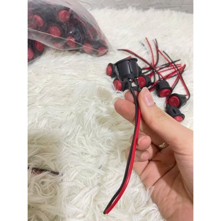 Công tắc ấn còi 2 dây đỏ bập bênh