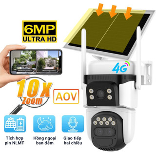 Ảnh 2 – Camera năng lượng mặt trời VSTARCAM BG621TR 6MP, tích hợp ba màn hình, siêu ZOOM quang 10X, pin lớn, cảm biến PIR