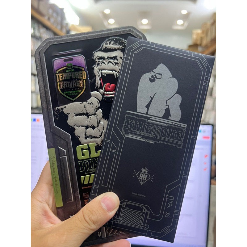 Kính Cường Lực iPhone  Trong suốt WTP-066 cho iPhone X đến iPhone 16 Pro Max