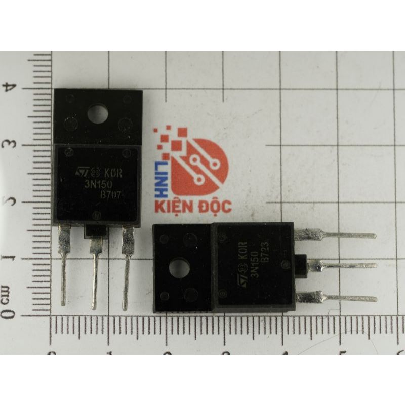 [Combo 2 chiếc] 3N150, STFW3N150 Mosfet nguồn kênh N 2.5A 1500V tháo ...
