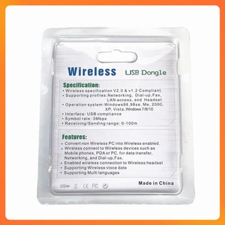 USB Bluetooth Mini 06 v2.0 Cho PC – Nhận Bluetooth Âm Thanh, Hỗ Trợ Loa, Tai Nghe,....