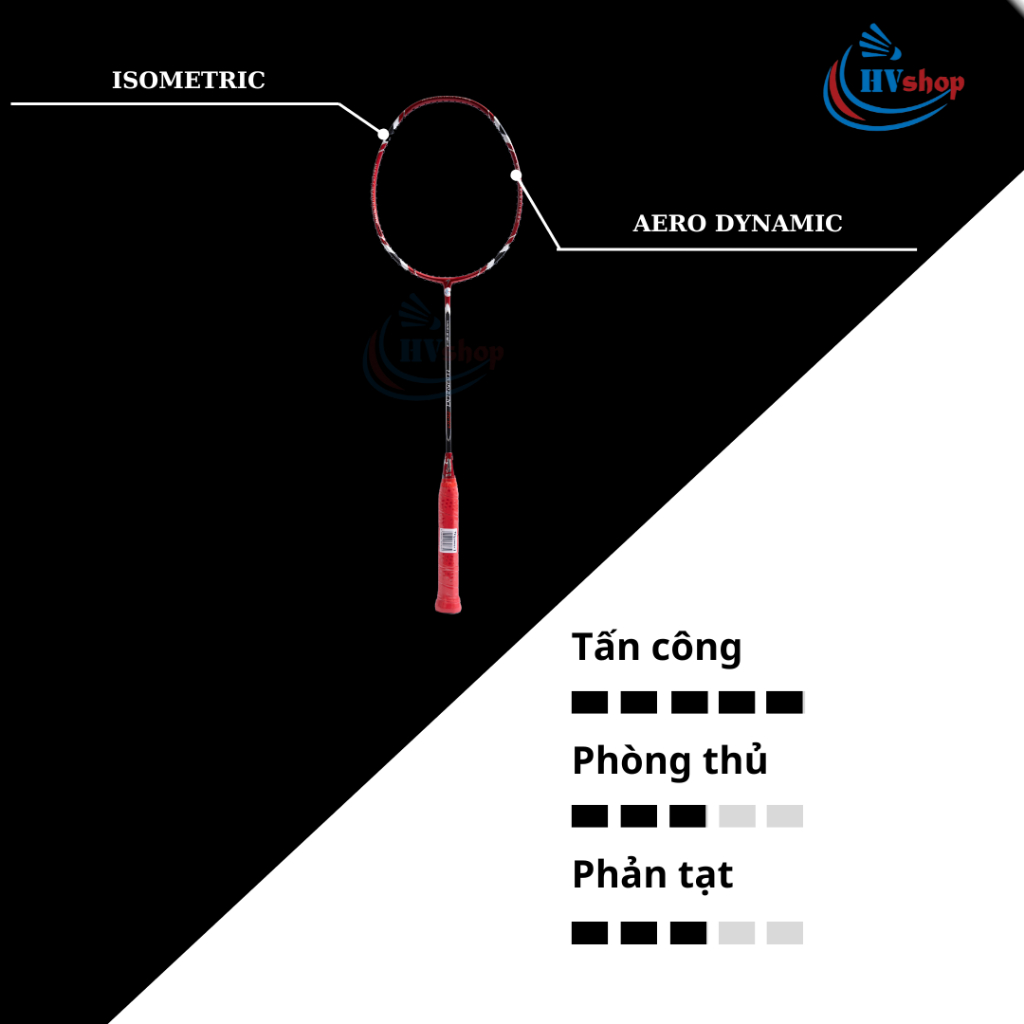 Vợt cầu lông - Vợt Flypower Tornado 800 chính hãng, tặng bao nhung, quấn cán - HVShop
