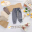 Quần dài thu đông chất zip lông cho bé từ 3-15kg