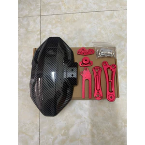 chắn bùn vân carbon ncn v2 gắn xe điện xe máy (loại đẹp)