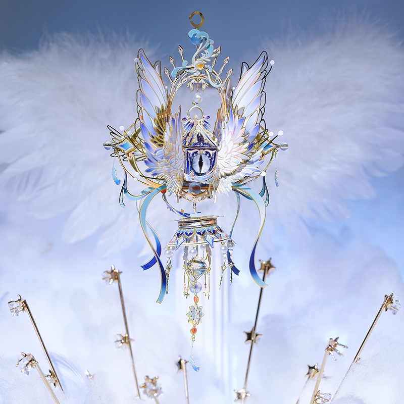 Ảnh Mô Hình Kim Loại Lắp Ráp 3D MU Con Mắt Của Thiên Thần (58 mảnh, Eye of Angel) YM-N157-E – MP1249 2