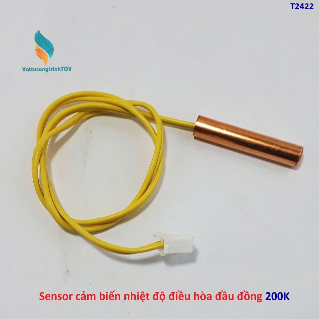 Sensor cảm biến nhiệt độ điều hòa đầu đồng 200K | Shopee Việt Nam