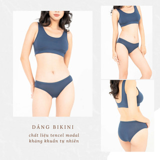 Combo 3 quần lót nữ Tencel Modal kháng khuẩn tự nhiên - Mix màu ngẫu nhiên