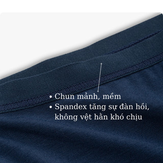 Combo 3 quần lót nữ Tencel Modal kháng khuẩn tự nhiên - Mix màu ngẫu nhiên